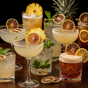 Dried garnishes for bars