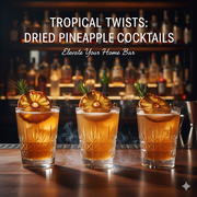 Why Bartenders Choose Dried Pineapple Slices Over Fresh Fruit