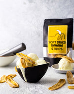 Load image into Gallery viewer, 3.5 oz Dried Banana Strips – Vegan, Gluten-Free, Perfect On-the-Go Snack
