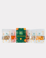Load image into Gallery viewer, Dried Citrus Garnish Variety Pack | Dried fruit for cocktails garnish Variety | Dried citrus slices for Cocktails| Dried Cocktail Garnish | Dried Lime slices 10 | Dried Lemon Slices 10 | Dried Orange slices 10
