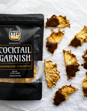 100 Pineapple Slices with Rind – Dehydrated Fruit Garnish