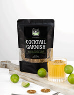 Load image into Gallery viewer, 3.5 Oz Dried Lime slices - Perfect for Cocktails &amp; Garnishing ( 90+ Slices )
