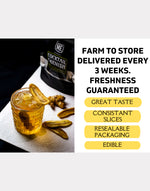 Load image into Gallery viewer, 100 Dried Banana Slices – For Bars, Restaurants &amp; Events
