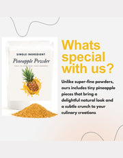 3.5 oz Pineapple Powder – All-Natural Flavoring for Baking & Drinks
