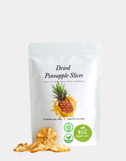 3.5 oz Dried Pineapple Slices – Vegan, Gluten-Free, Perfect On-the-Go Snack