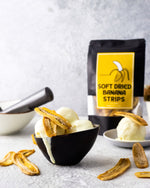 Load image into Gallery viewer, 3.5 oz Dried Banana Strips – Vegan, Gluten-Free, Perfect On-the-Go Snack
