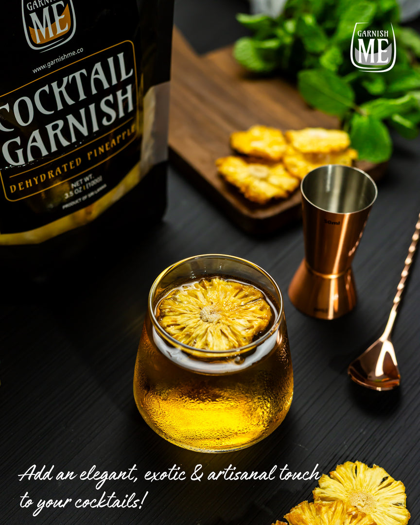 200 Dried Pineapple Slices  - Perfect for Cocktails & Garnishing