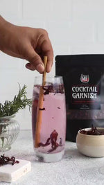 Load and play video in Gallery viewer, Dried Hibiscus Petals - 12+ Month Shelf Life | Zero Waste Cocktail Garnish
